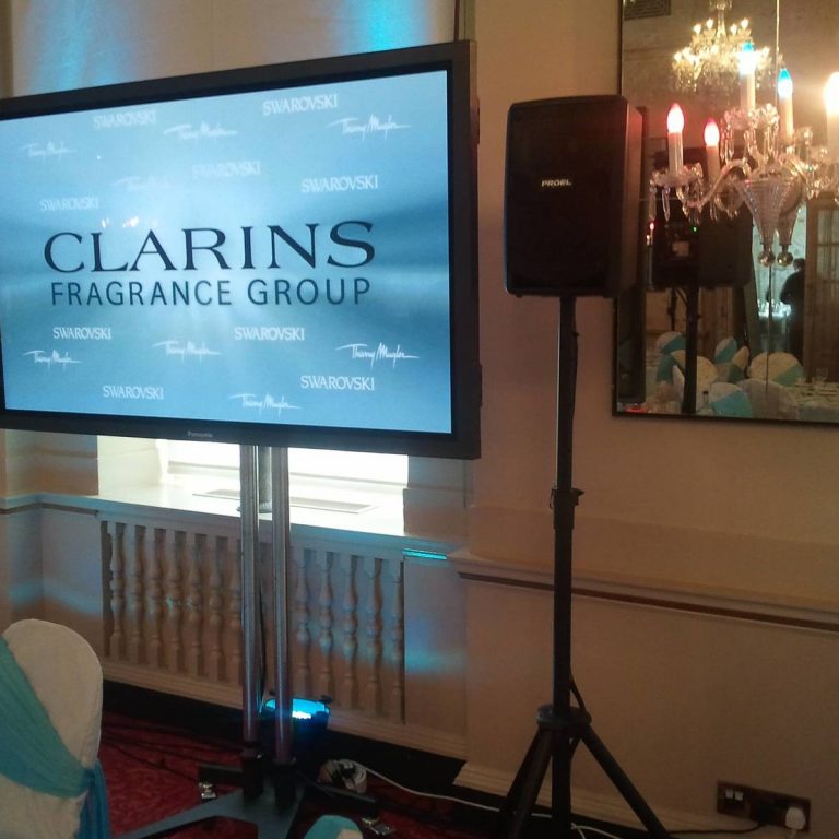 Clarins Event Production - Product Launch