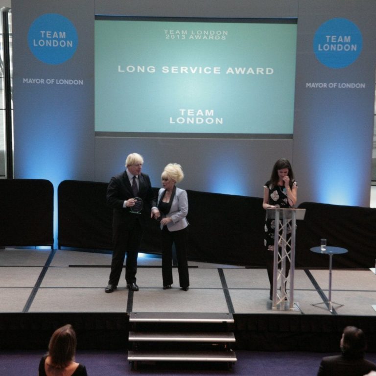 Mayor Of London - Team London Event Production for Awards Ceremony Presentation