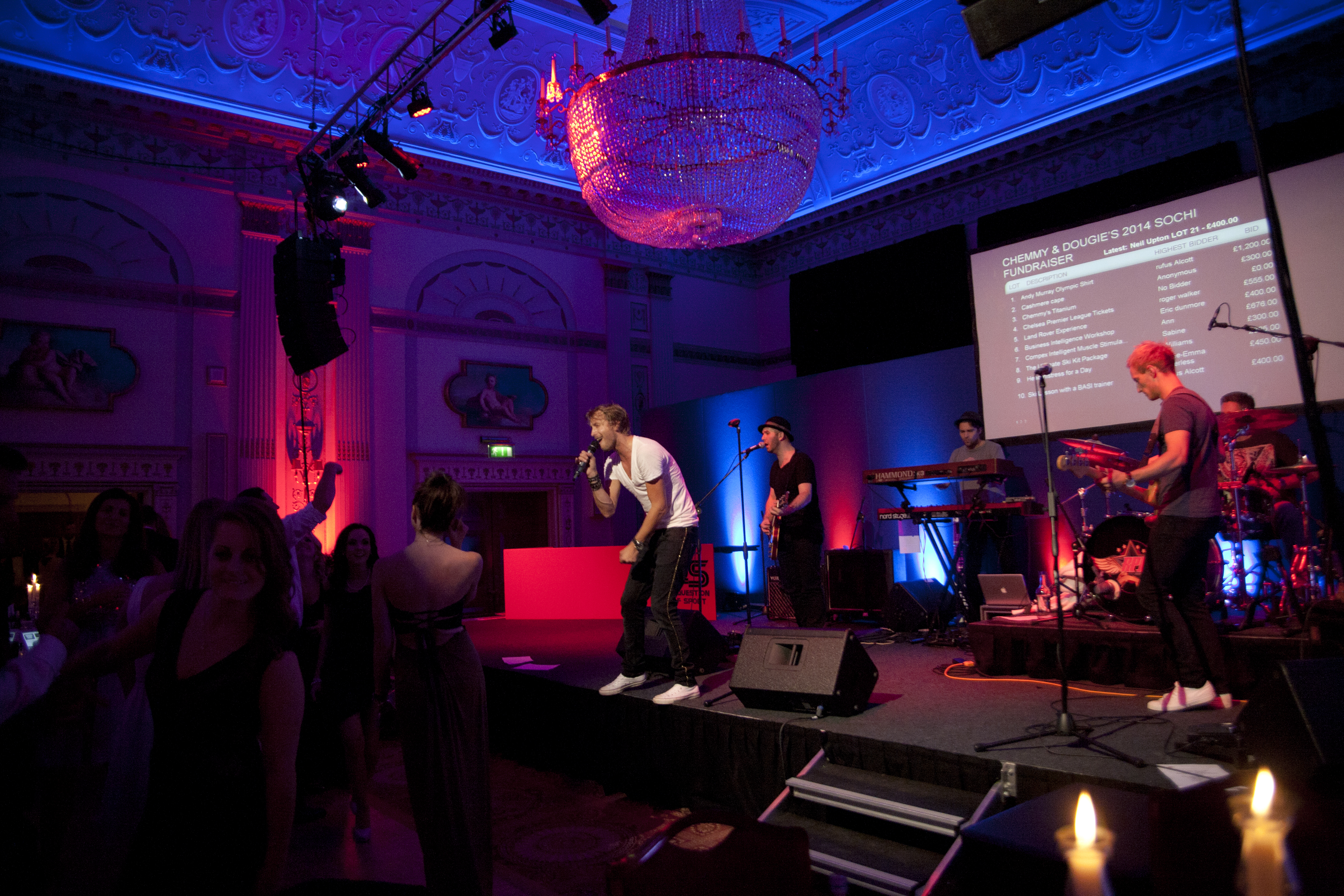 Sochi Fundraiser Event Production - Live music production