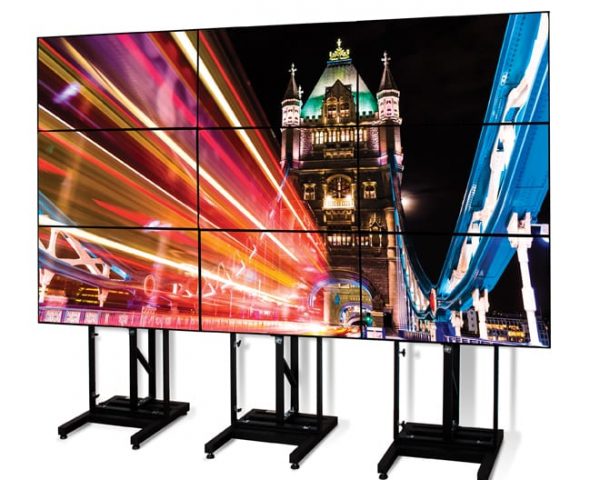 3x3 video wall hire