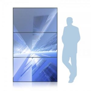 Video wall 1 x 3