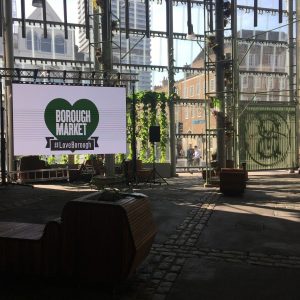 LED video wall rental London
