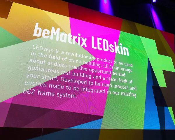 beMatrix LED Skin Hire an Rental