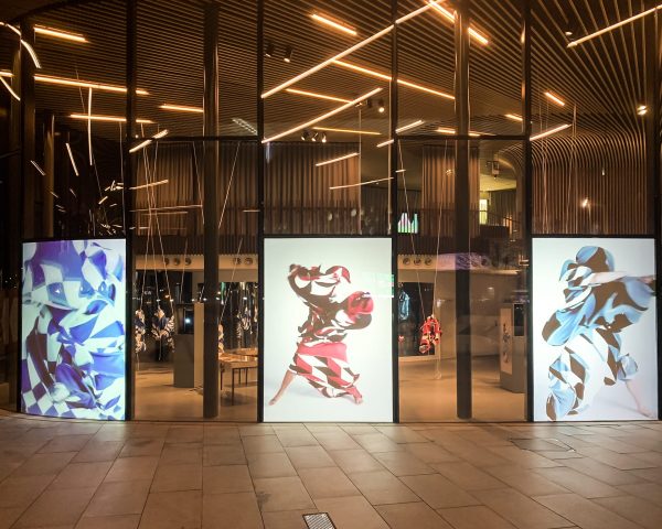 Retail Shop Window Projection