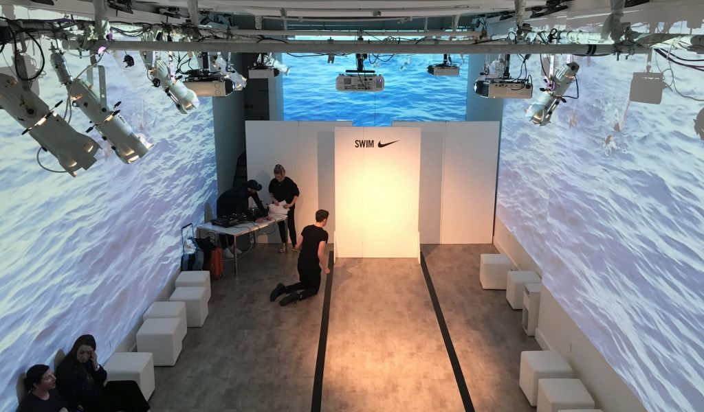 Projection - Swim for Nike