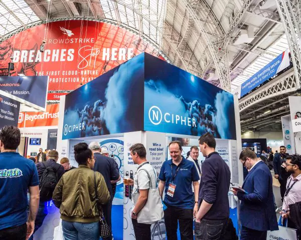 Info Security 2019 Excel London - LED Wall with LED Corner