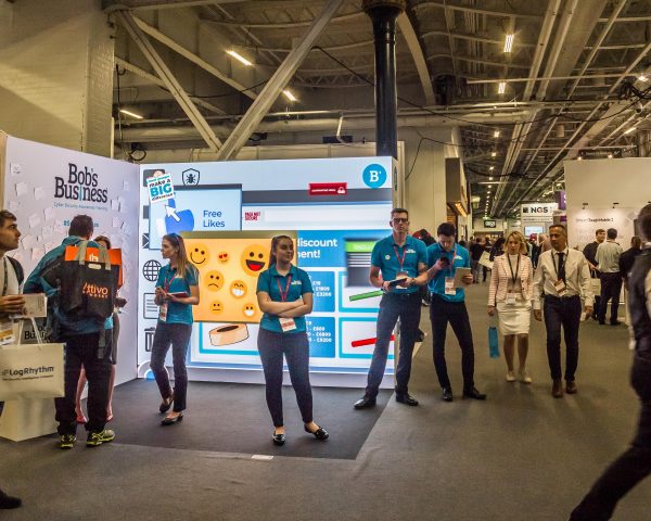 Smart LED Wall at Exhibition Stand Design and build