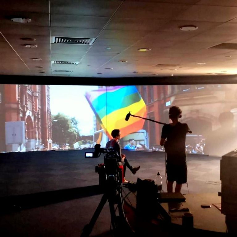 Rear Projection for film shoot