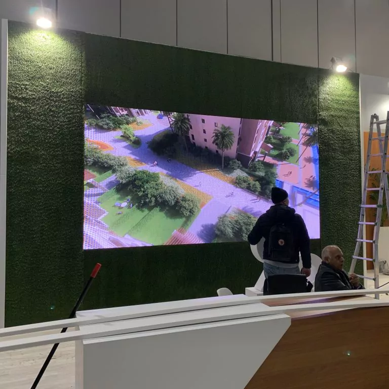 LED Wall Video Wall installed at Londons Excel