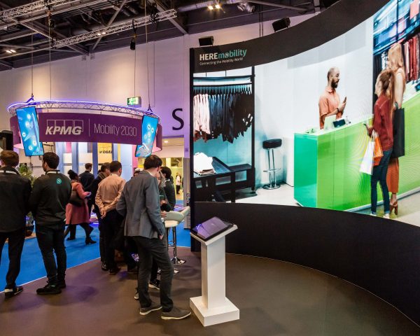 Curved LED Screen for Exhibitions