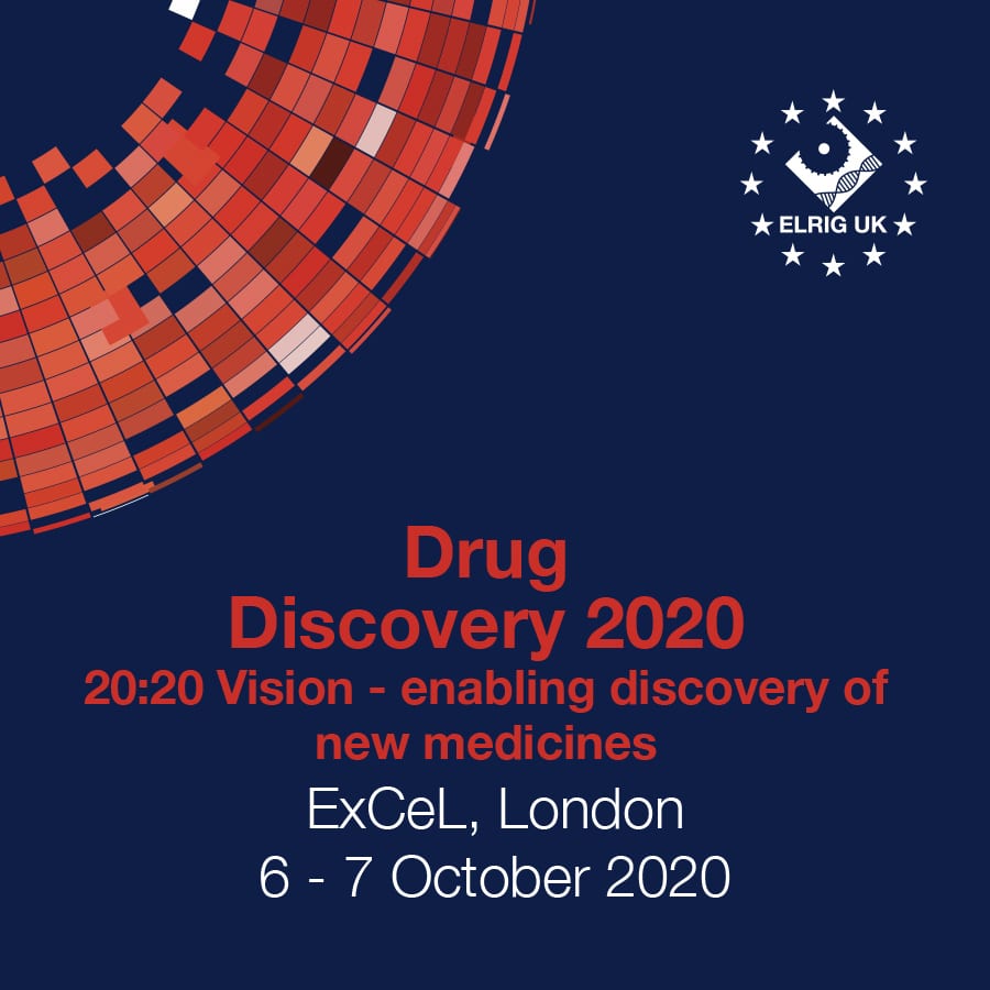 ELRIG Drug Discovery 2020 2020 Visionenabling discovery of new