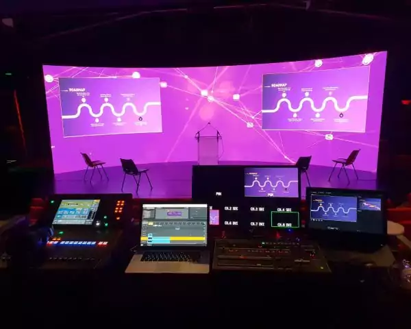 LED Setup At Our North London Studio