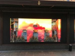 Harrods Shop Window LED Screens