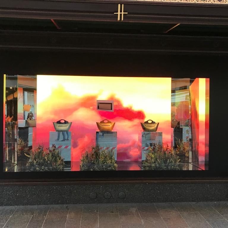 Harrods Shop Window LED Screens