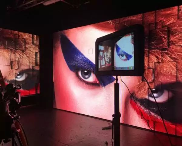 LED Screen Testing at our Studio