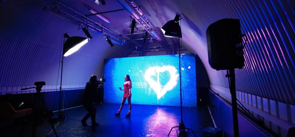 Music Video with LED wall in Studio One
