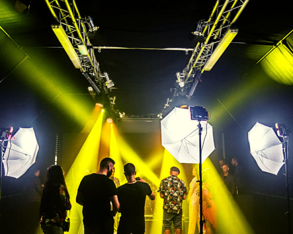 Music Video with LED wall