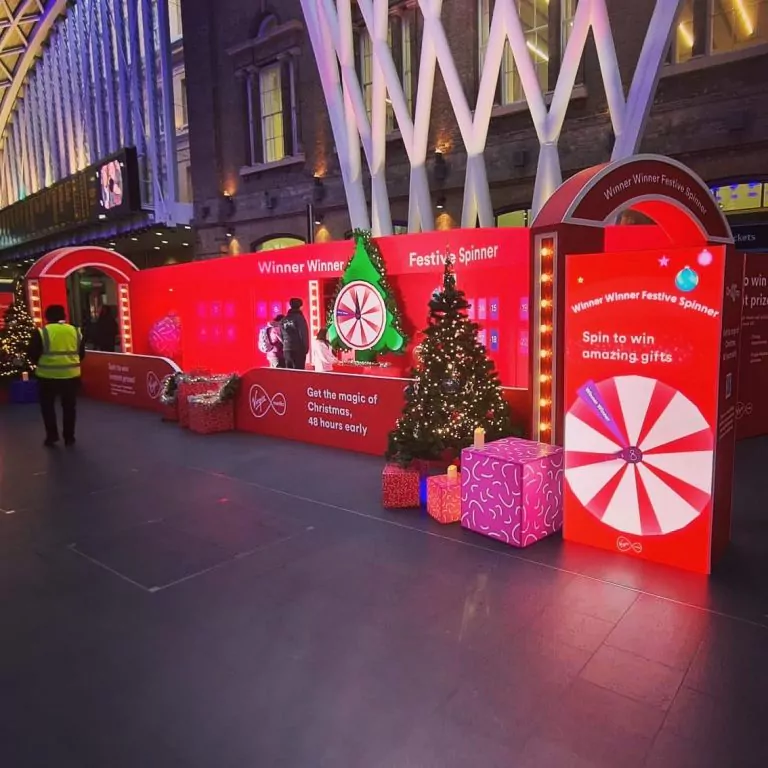 LED Screen at King Cross Station