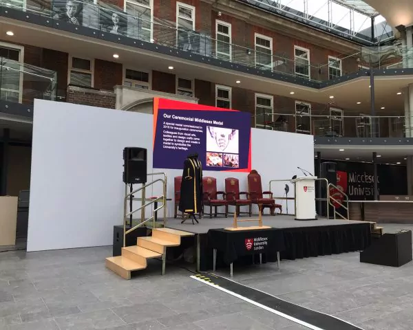 Middlesex University LED Screen