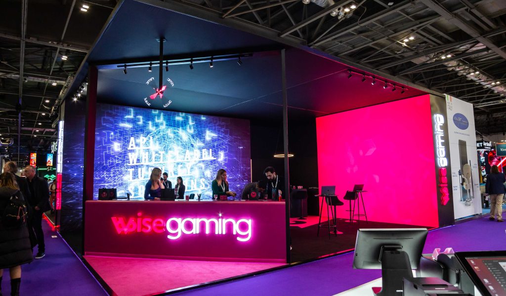 Bourne Architects Wise Gaming Stand At ICE