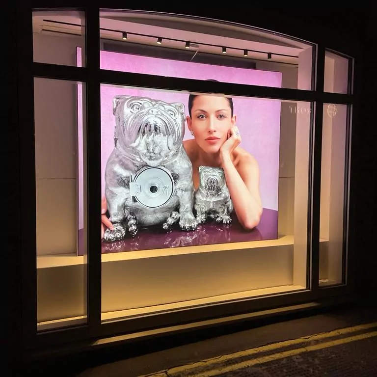 Asprey LED Window Display