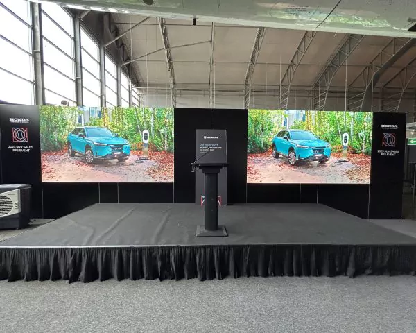 Honda - LED screens for main stage