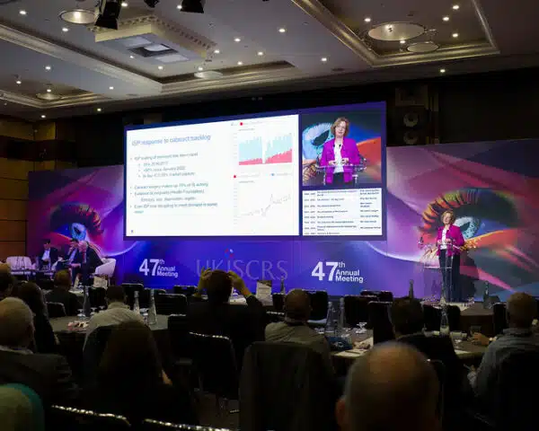 Conference set up with LED