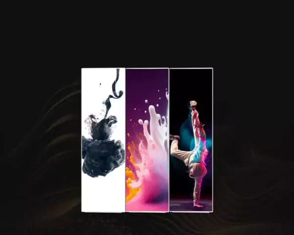 LED Poster Screens For Retail