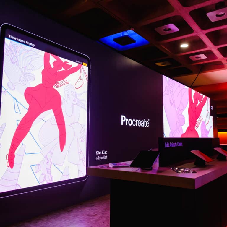 LED screen installation for Barbican centre in London