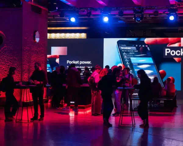 LED screen installation for Barbican centre in London