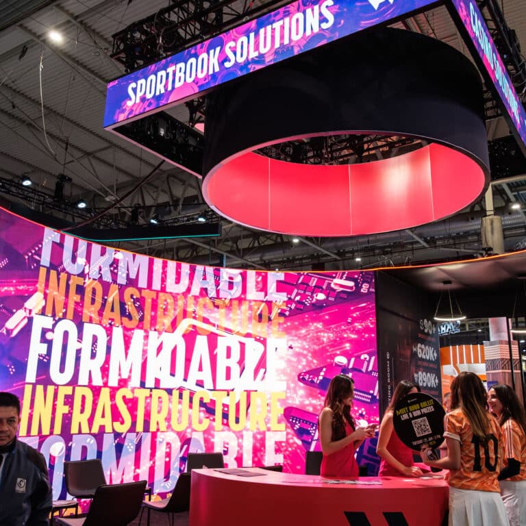 Curved LED Screens for exhibitions
