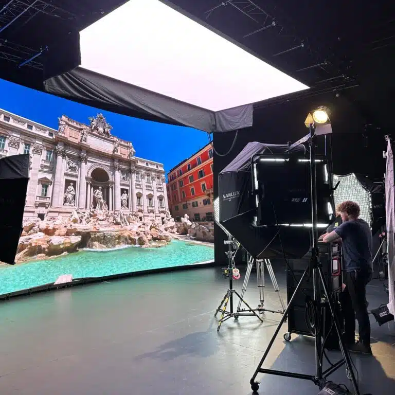 Film Shoot Using LED Screens