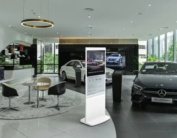 Free Standing Touch Screen Hire