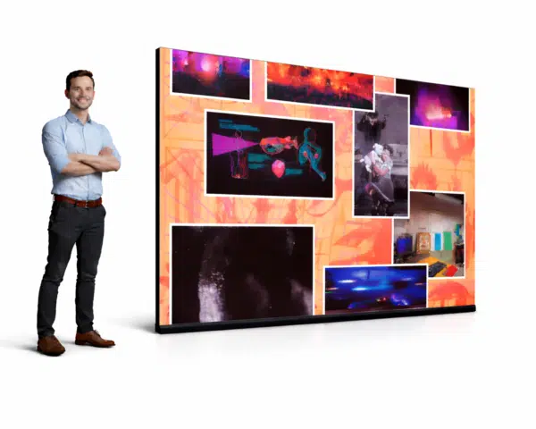 2.4m Wide By 2m Tall LED Screen For Exhibitions