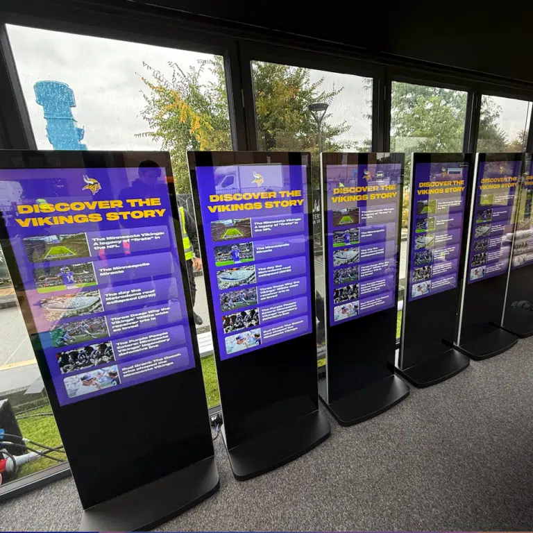 Ambien 50 Portrait Touch Screen Totem - Hire Totem Touch screens